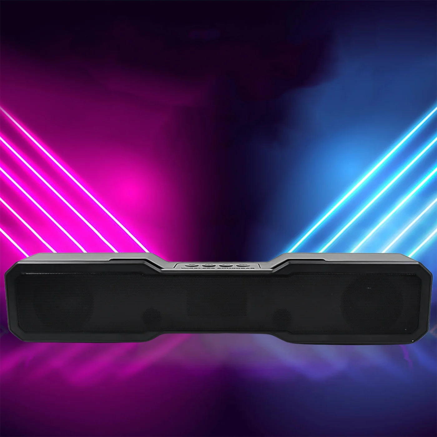 3D Sound Portable Bluetooth Wireless Speaker | 10W Super Bass Audio System with FM/USB/AUX/SD Card Support | Mini Home Theatre for Indoor & Outdoor Use