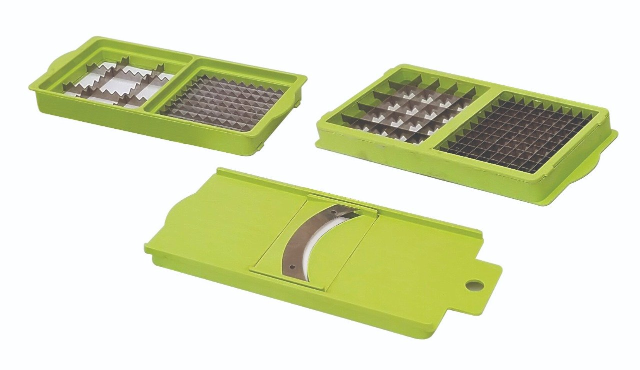 SliceMate 14-in-1 Jumbo Vegetable Cutter & Slicer | Manual Grater, Dicer, Chopper, Peeler – Multipurpose Kitchen Tool