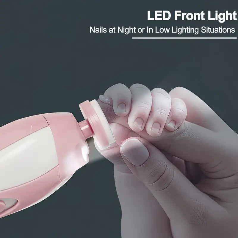 Glow Trim Baby Nail Clippers with LED Light – Safe & Stress-Free Trimming