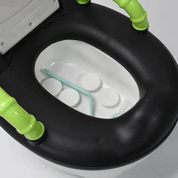 Baby Portable Toilet Potty Training Seat for Toddler Boys & Girls – 3-in-1 Travel & Home Potty Chair with Removable Bowl, Splash Guard & Non-Slip Base | Suitable for 1+ Years
