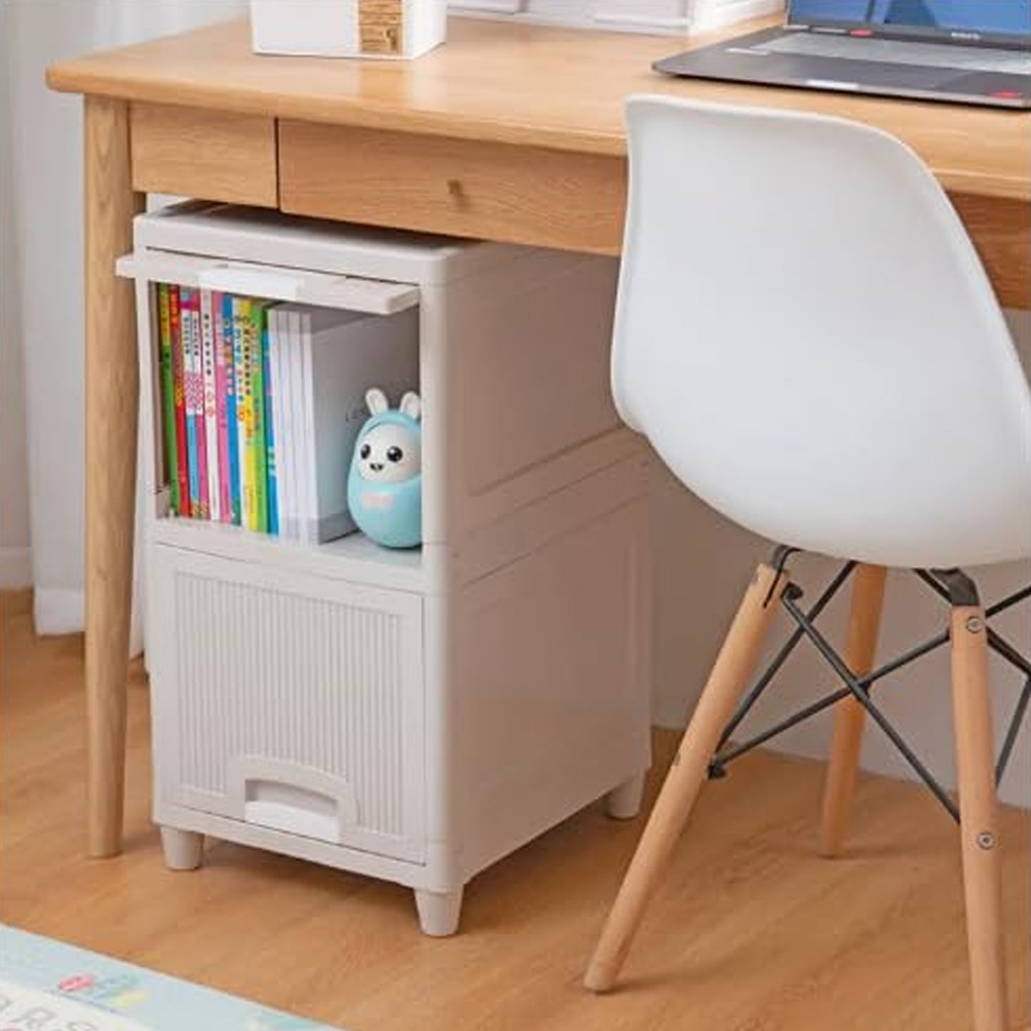 NeatNest 2-Layer Foldable Storage Drawer Cabinet | Multipurpose Organizer for Kitchen, Bathroom, Bedroom & Kids' Toys
