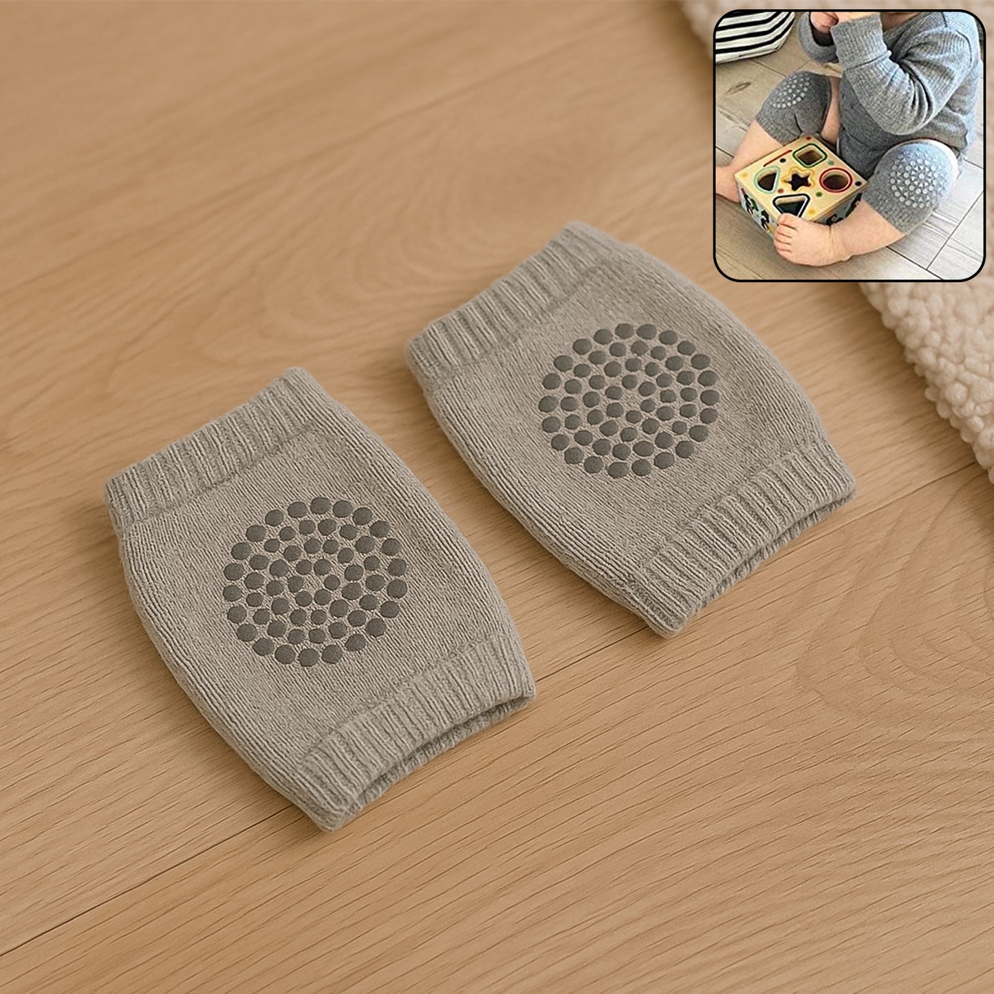 SnugSteps Soft Baby Pads – Knees & Elbows Protection Set