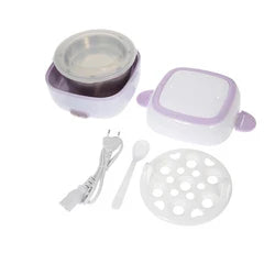 Electric Lunch Box 220V | Portable Food Warmer with Stainless Steel Container | Fast Heating | For Office, Home, Car & Truck