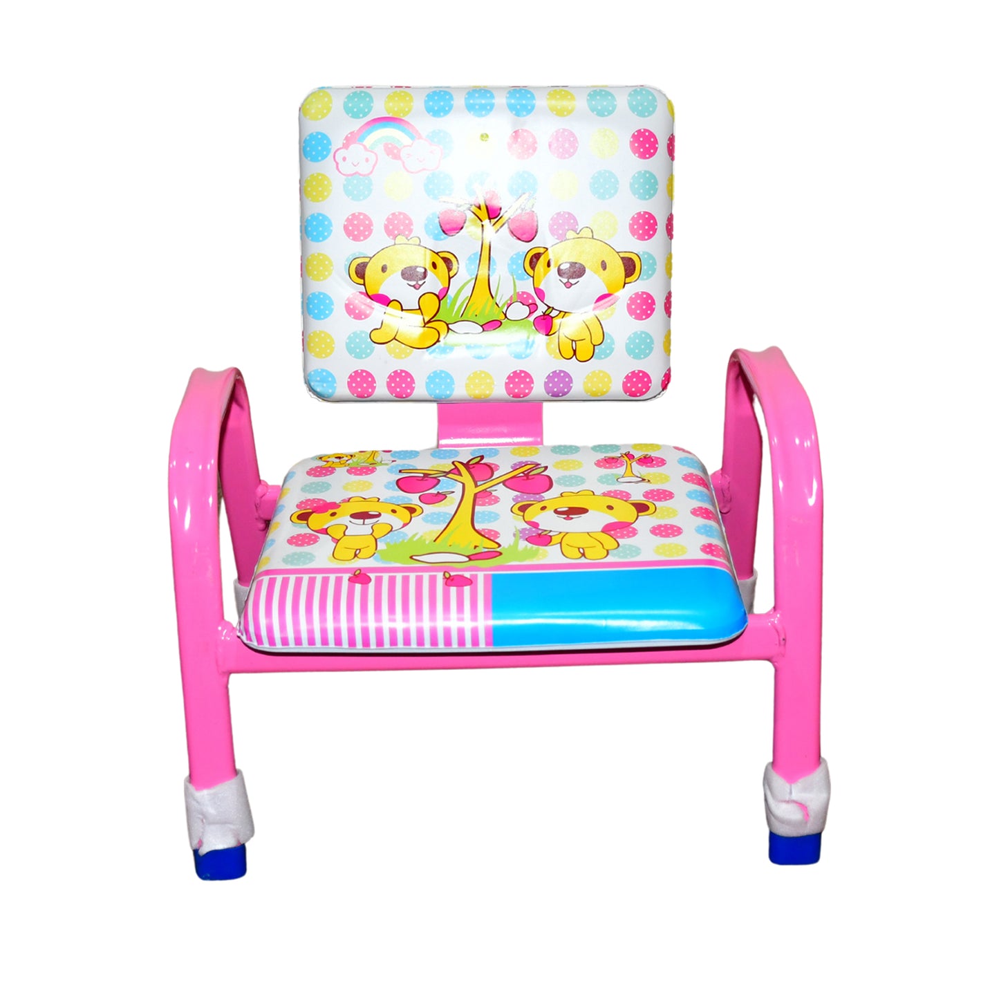 Cartoon Baby Chair – Strong Steel Frame with Cushioned Seat | Comfortable & Durable Toddler Chair | Fun Cartoon Design