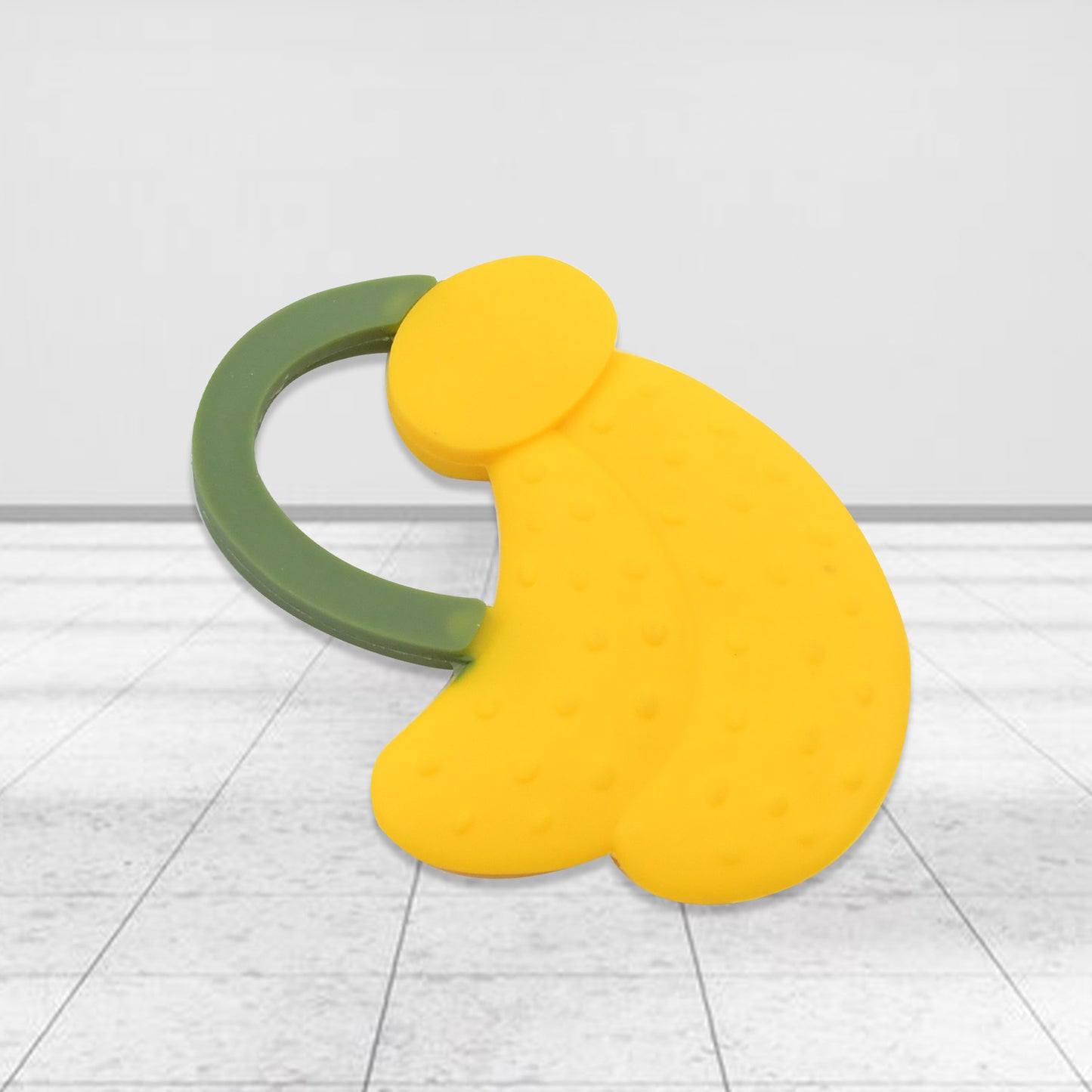 DinoBite Soft Grip Silicone Baby Teether – BPA-Free, Soothing for 6–12