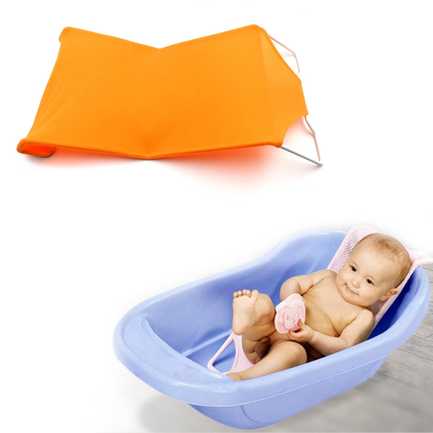 Baby Shower Seat Bed – Portable & Lightweight Bathing Seat for Babies