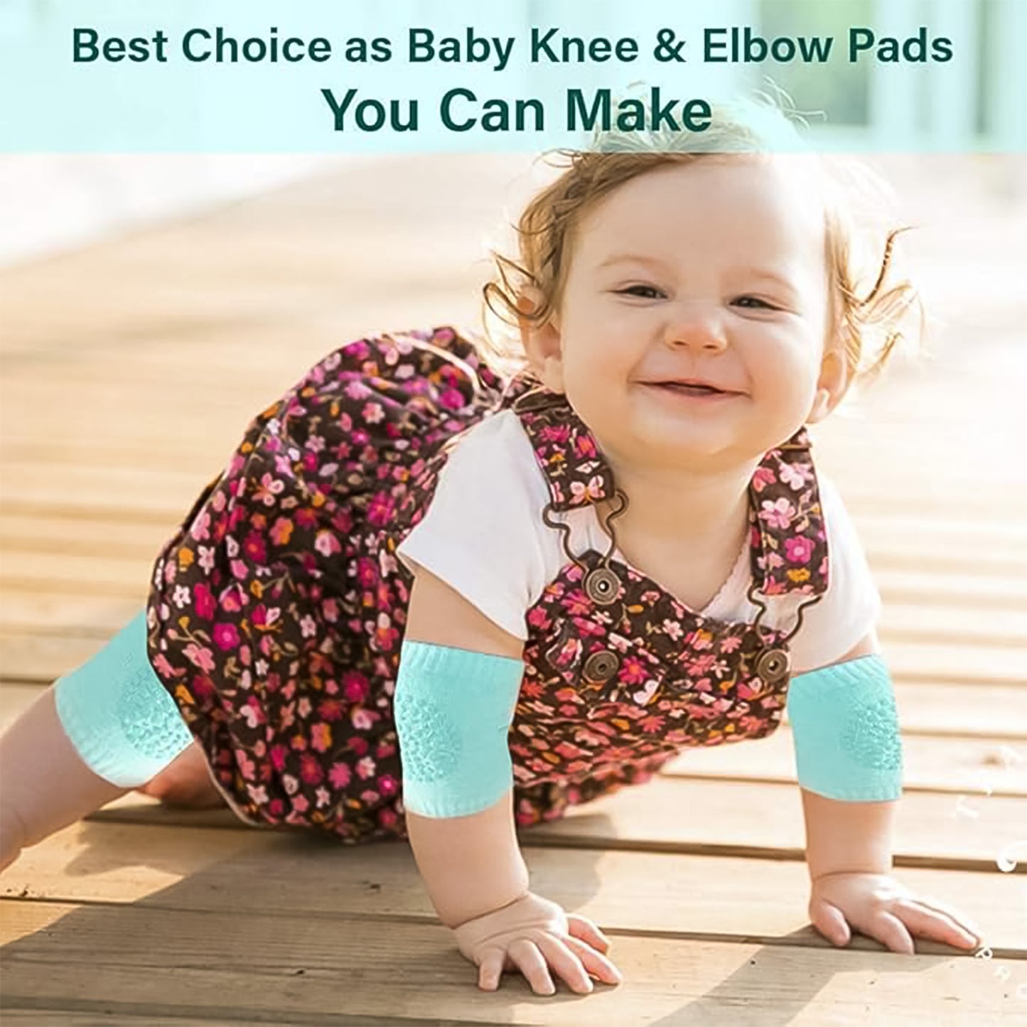 SnugSteps Soft Baby Pads – Knees & Elbows Protection Set