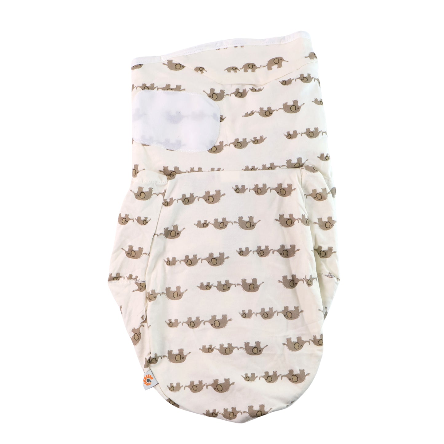 Soft Cotton Adjustable Baby Swaddle Wrap for Newborns – Breathable Infant Sleeping Blanket with Secure Velcro Wings | Adorable Animal Print | Reusable & Machine Washable | 0–3 Months