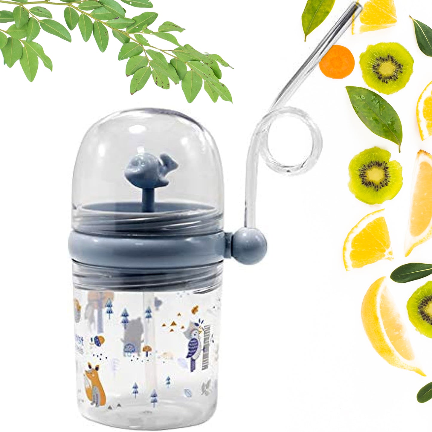 Interactive Whale Sippy Cup for Kids – Water Spray Tumbler with Lid & Straw | Leak-Proof | Perfect for Gifting