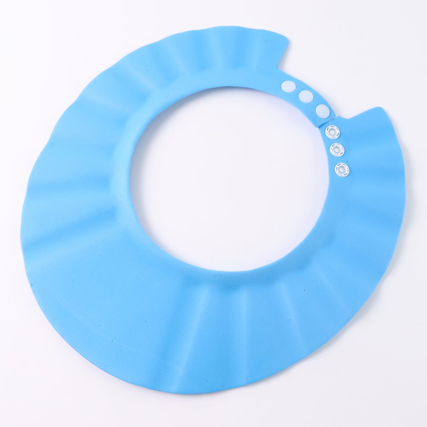 Adjustable Baby Shower Cap – Soft Bathing Shield for Kids | Eye & Ear Protection, Tear-Free Shampoo Hat with Snap Buttons