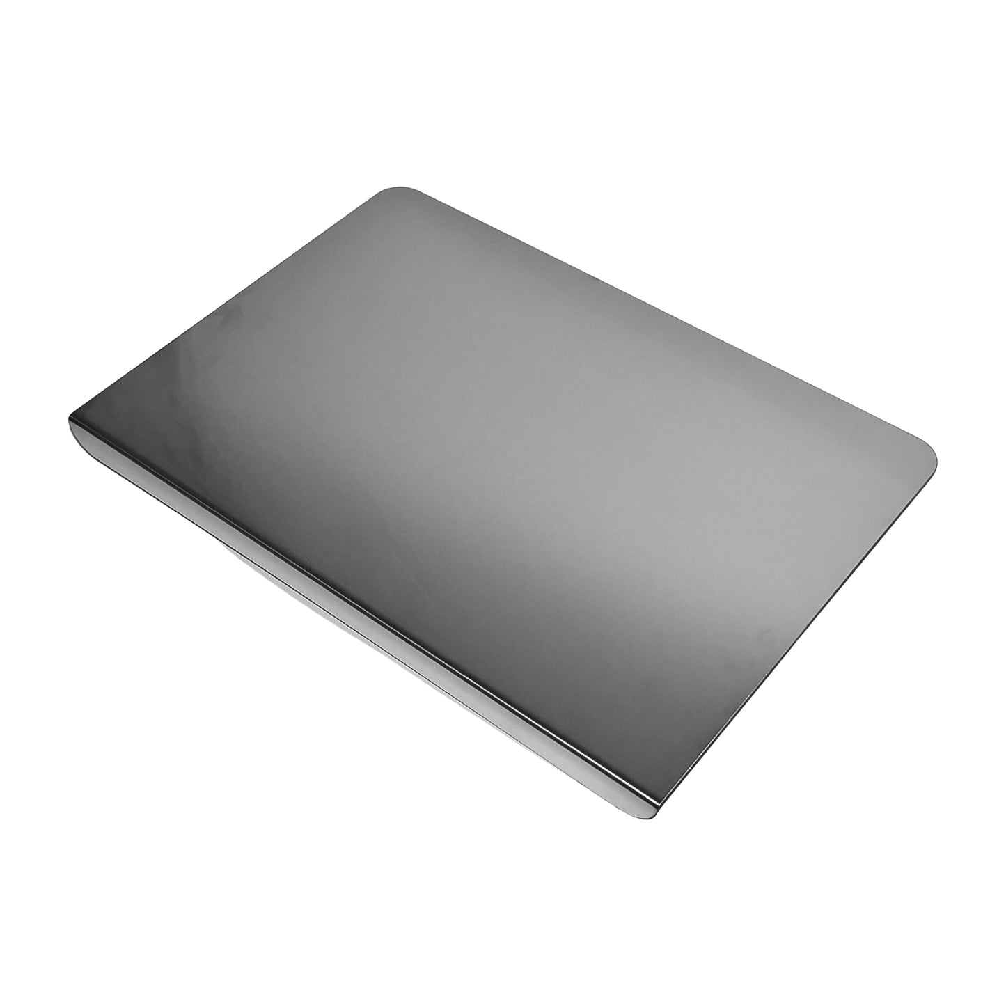 Premium Stainless Steel Anti-Bacterial Chopping Board | Rust-Resistant & Hygienic Cutting Surface | Heavy-Duty Kitchen Board with Bent Edge