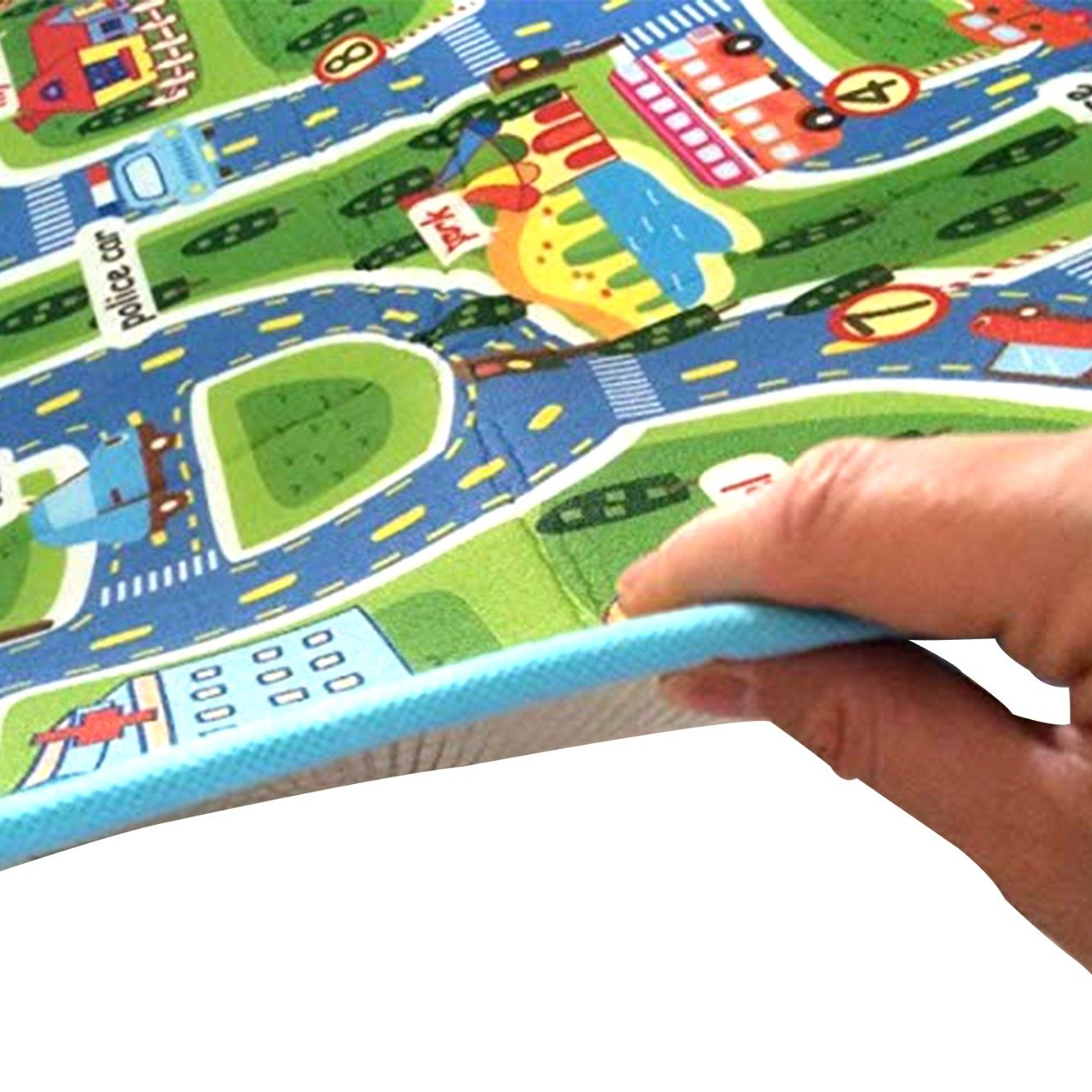 Waterproof Baby Play Crawl Floor Mat for Kids – Soft Foam Tummy Time Mat with Double-Sided Design | Portable & Cushioned Play Area for Home, School, Picnic