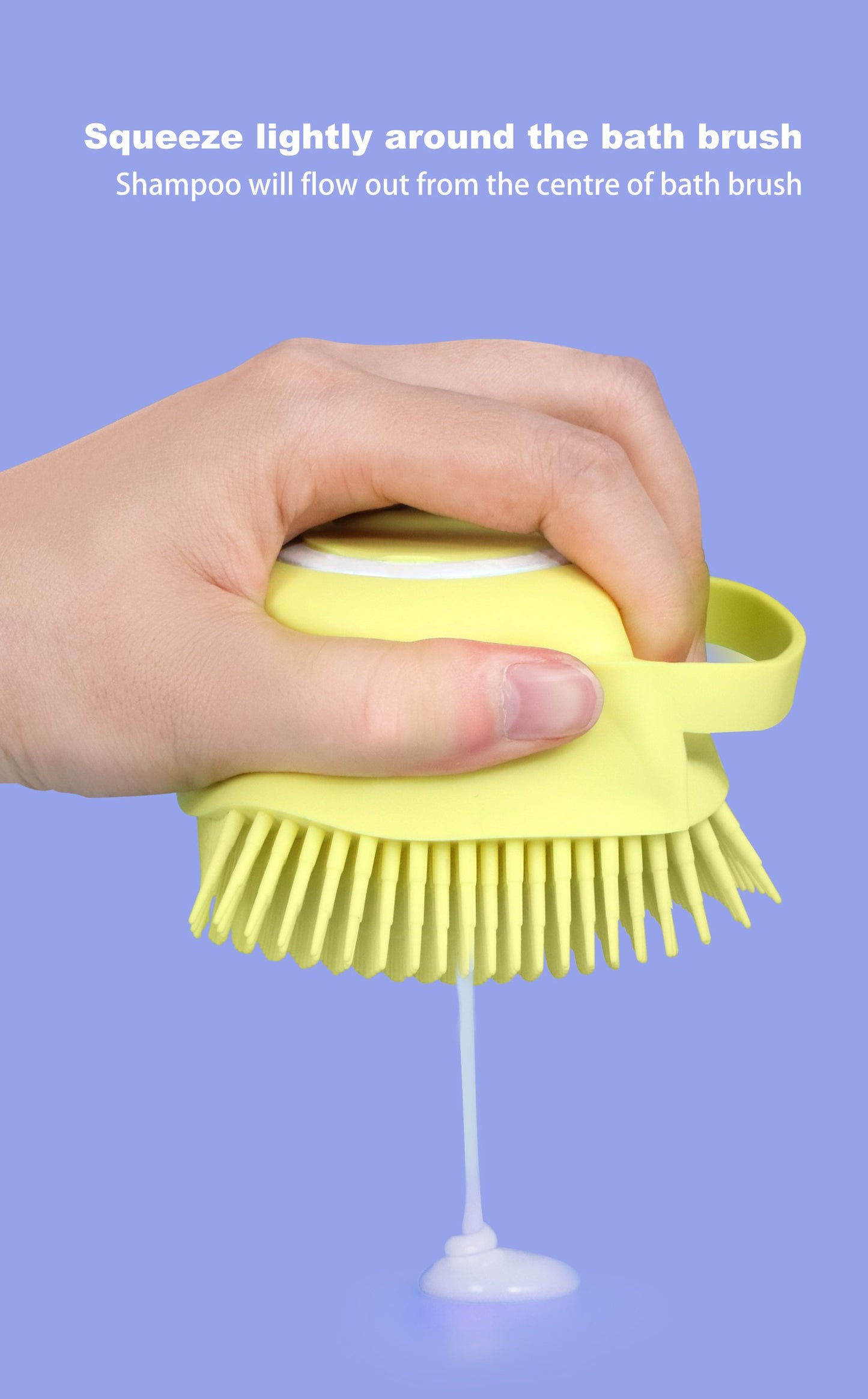 Cloud Soft Silicone Baby Bath Brush – Gentle Care for Delicate Skin
