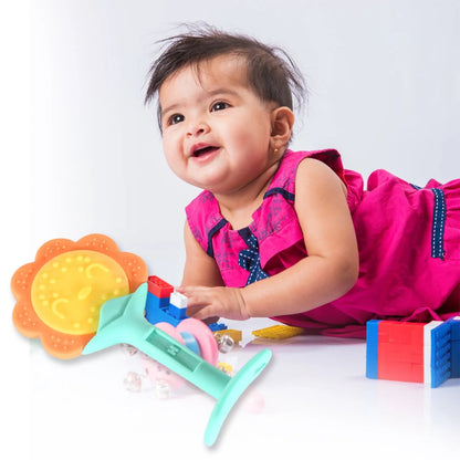 Baby Silicone Teether – Fruit-Shaped, 100% Food Grade, Non-Toxic & Latex-Free for Toddlers