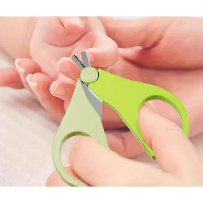 Baby Nail Care Scissors – Soft-Tip Safety Nail Cutter for Newborns & Infants