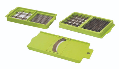 SliceMate 14-in-1 Jumbo Vegetable Cutter & Slicer | Manual Grater, Dicer, Chopper, Peeler – Multipurpose Kitchen Tool