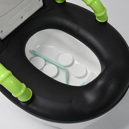 Baby Portable Toilet Potty Training Seat for Toddler Boys & Girls – 3-in-1 Travel & Home Potty Chair with Removable Bowl, Splash Guard & Non-Slip Base | Suitable for 1+ Years