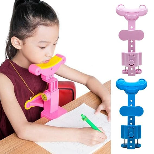 Student Sitting Posture Corrector for Kids – Adjustable Support Brace for Reading & Writing with Eye Protection | School Gift