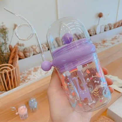 Interactive Whale Sippy Cup for Kids – Water Spray Tumbler with Lid & Straw | Leak-Proof | Perfect for Gifting