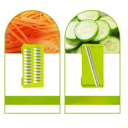 SliceMate 14-in-1 Jumbo Vegetable Cutter & Slicer | Manual Grater, Dicer, Chopper, Peeler – Multipurpose Kitchen Tool
