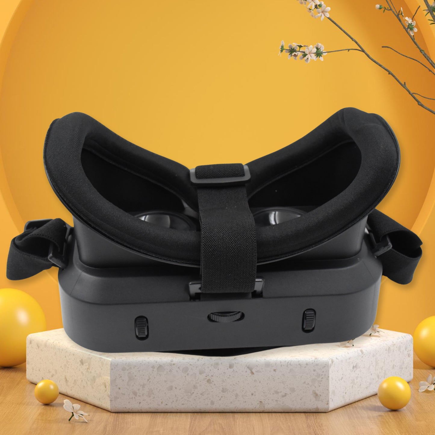 3D VR Headset Compatible with iPhone & Android – Virtual Reality Goggles for 3D Movies, Video Games & Immersive VR Experiences