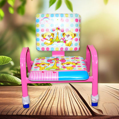 Cartoon Baby Chair – Strong Steel Frame with Cushioned Seat | Comfortable & Durable Toddler Chair | Fun Cartoon Design