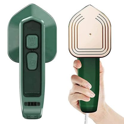 Mini Steam Iron Handheld Garment Steamer For Clothes - Portable Travel Household Ironing Machine Fast Heat Up Powerful Steam Compact Design For Travel And Home Quilting Sewing Iron Useful Gifts For Family Members Friends Birthday (1 Pc)