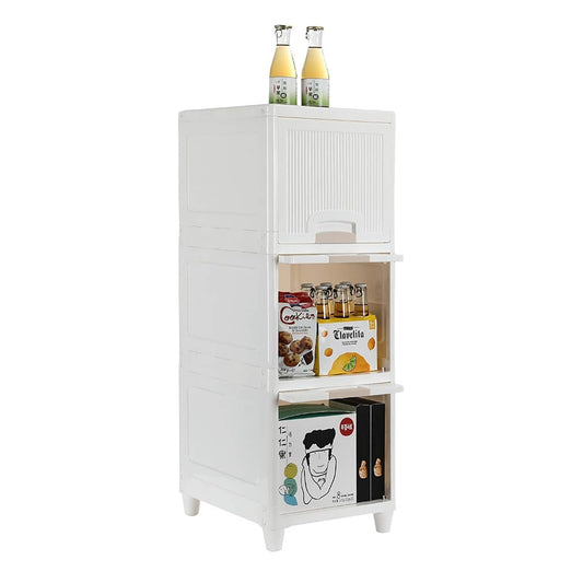 NeatNest 3-Layer Foldable Storage Drawer Cabinet | Multipurpose Organizer for Kitchen, Bathroom, Bedroom & Kids’ Toys