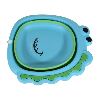 Frog Shape Foldable Baby Wash Basin – Space-Saving, Multi-Function, Easy-Clean & Lightweight