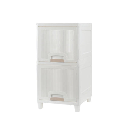 NeatNest 2-Layer Foldable Storage Drawer Cabinet | Multipurpose Organizer for Kitchen, Bathroom, Bedroom & Kids' Toys