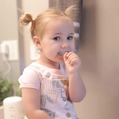 U-Shaped Kids Silicone Toothbrush for 2–6 Years | 360° Soft Bristle Baby Toothbrush for Gentle Cleaning & Gum Protection | BPA-Free, Easy Grip
