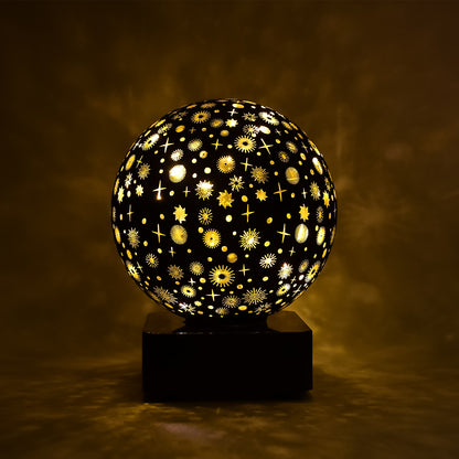 Starry Sky LED Projector Night Lamp – Battery & Galaxy Lamp with Star and Moon Patterns | Perfect for Bedrooms, Kids’ Rooms, Parties, and Gifts