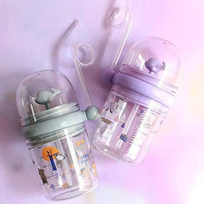Interactive Whale Sippy Cup for Kids – Water Spray Tumbler with Lid & Straw | Leak-Proof | Perfect for Gifting