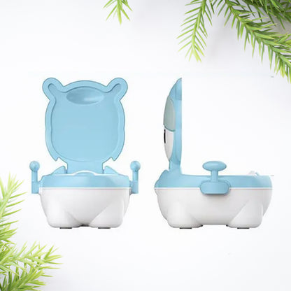 Baby Potty Toilet Training Seat for Toddler Boys & Girls – 3-in-1 Portable Potty Chair with Removable Bowl, Splash Guard & Non-Slip Base | Suitable for 1+ Year Old