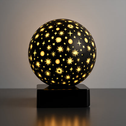Starry Sky LED Projector Night Lamp – Battery & Galaxy Lamp with Star and Moon Patterns | Perfect for Bedrooms, Kids’ Rooms, Parties, and Gifts