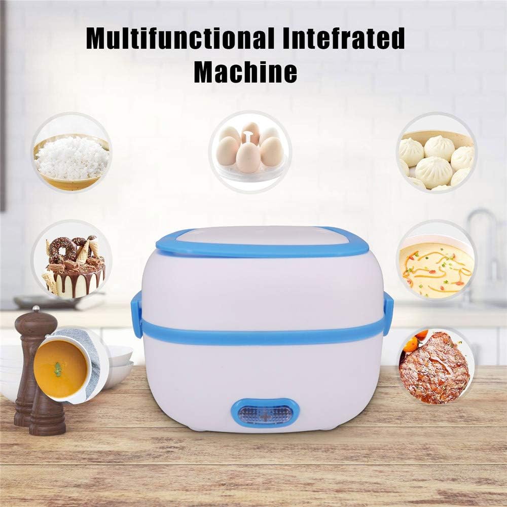 Electric Lunch Box 220V | Portable Food Warmer with Stainless Steel Container | Fast Heating | For Office, Home, Car & Truck